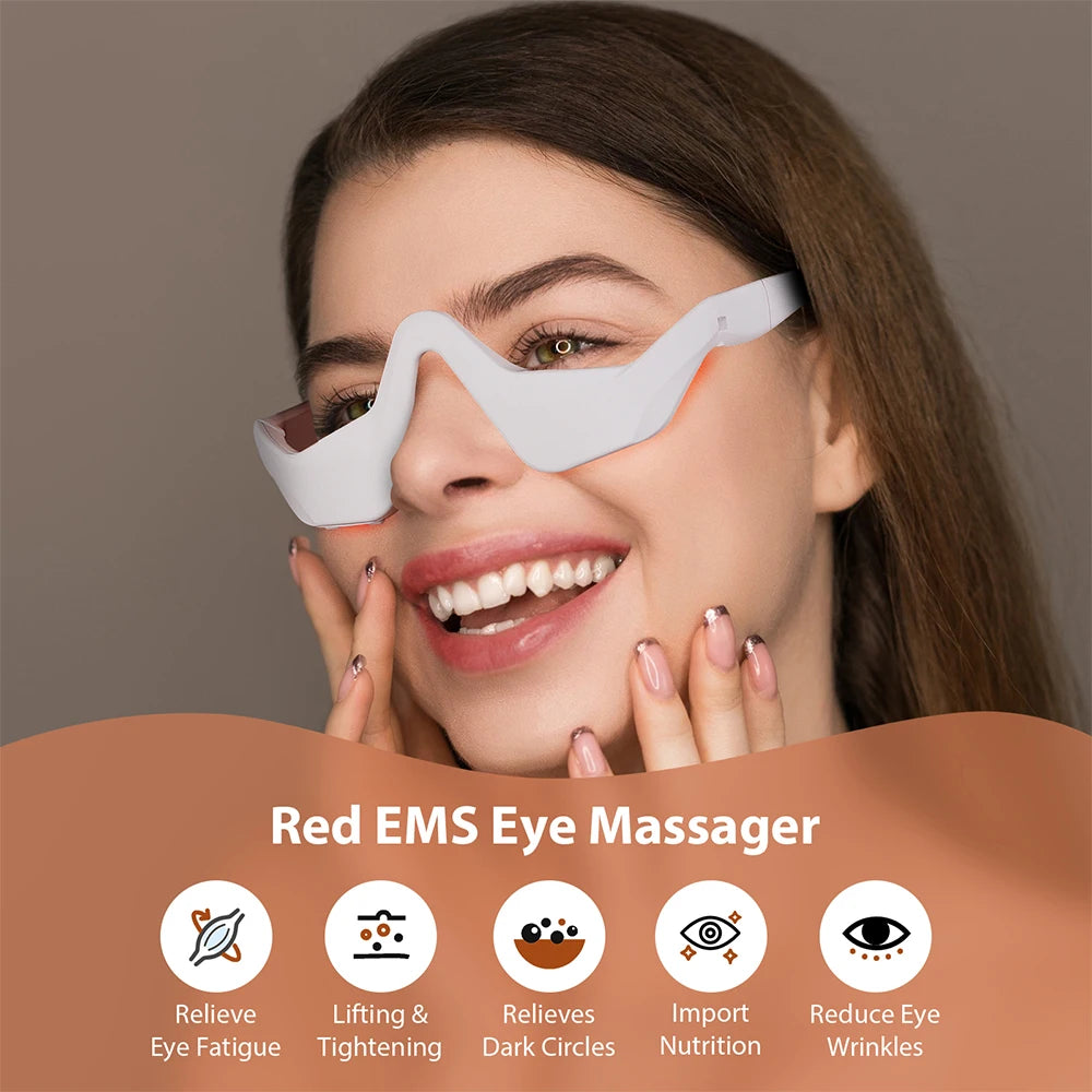 LumiEyes™ Red Light EMS Eye Massager - shoprandora