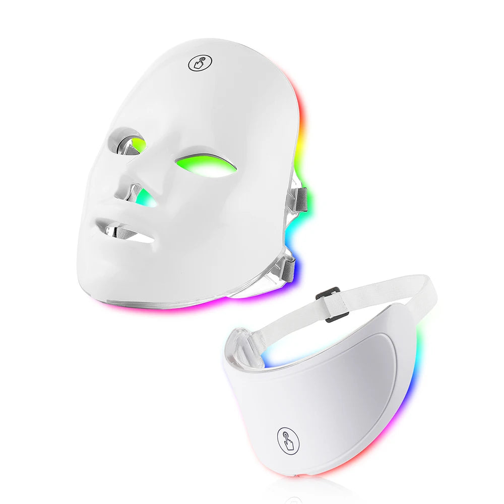 GlowTherapy™ 7-Color LED Facial & Neck Mask - shoprandora
