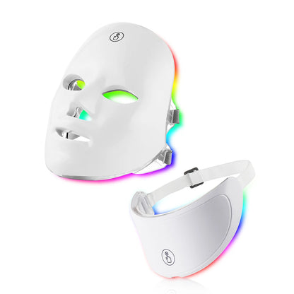 GlowTherapy™ 7-Color LED Facial & Neck Mask - shoprandora