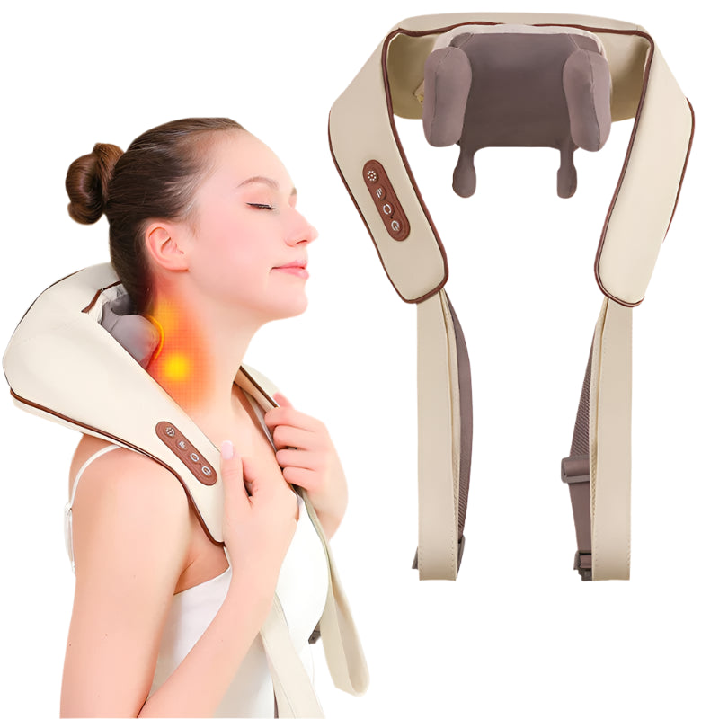 TheraKnead™ Heated Neck & Shoulder Massager - shoprandora