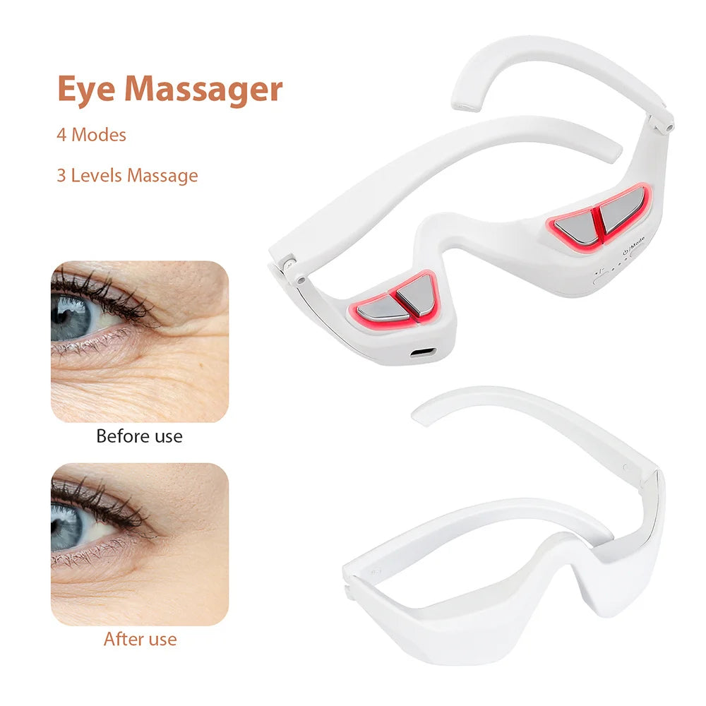 LumiEyes™ Red Light EMS Eye Massager - shoprandora